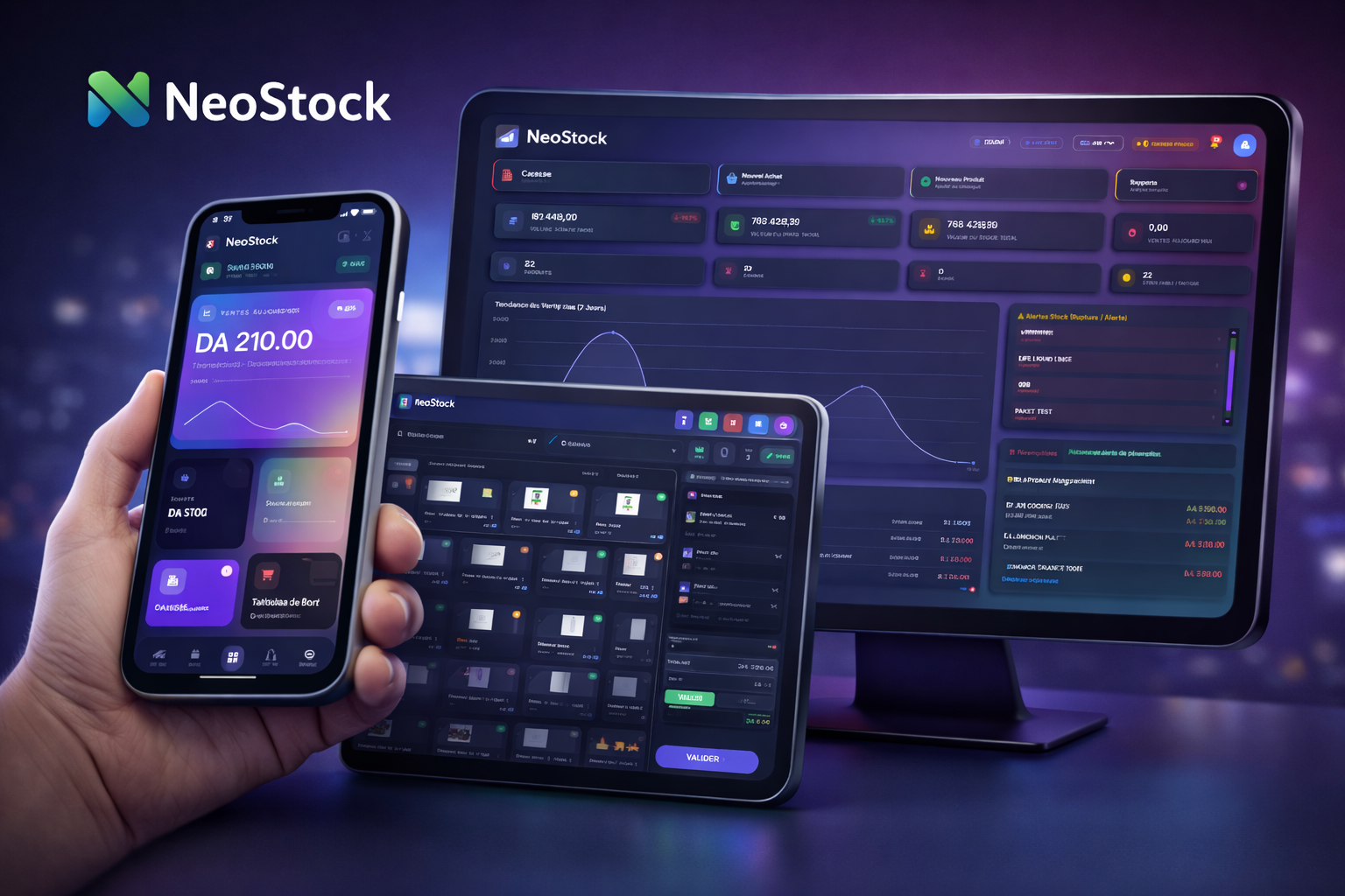 NeoStock Hero Visualization